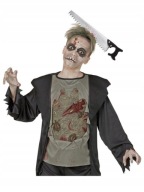 HALLOWEENSKÝ KARNEVALOVÝ KOSTÝM ČELENKA SAW