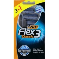 SHAVERS BIC 3 FLEX CLASSIC SHARVER 4 ks. 3 ČEPELE