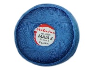 Cordonek MAJA 8 Ariadna 0355 modrá 50g 340m