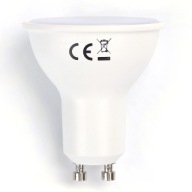 Gu10 LED reflektorová žiarovka 8W=88W 640Lm 3000K TEPLÁ biela silná biela