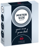 MISTER SIZE 60 nasadené kondómy obvod 3 ks