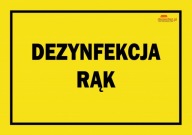 Nie 54 VÝSTRAŽNÁ TABUĽA DEZINFEKCIE RÚK
