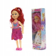 MÓDNE OBLEČENÁ BÁBIKA mini bábika 13cm FARBY