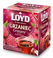 LOYD hrejivý čaj Hriešny malinový nealkoholický varený čaj 10 x 3g