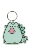 Pusheen Keychain Keychains Detský gumený farebný prívesok