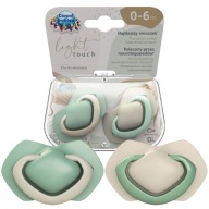 Cumlík CANPOL SOOTHING 0+ 2 balenie silikónové puzdro
