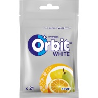 Orbit White Fruit Žuvačka bez cukru 29 g