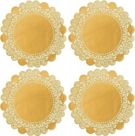 Papierové obrúsky RAVI Gold 36 x 36 cm, 4 kusy