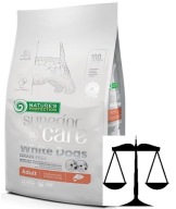 Nature's Protection Superior Care White Dogs Mini Adult losos 500 g HMOTNOSTI