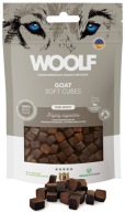 WOOLF Monoproteínové kozie kocky 100g Tréningová mäkká maškrta pre psov