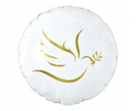 Fóliový balón Biela holubica Dove Communion Krst