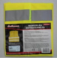 ŽLTÁ VÝSTRAŽNÁ VESTA - CE - XXL