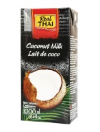 Kokosové mlieko 1000 ml REAL THAI kokosové mlieko 1000 ml kokosové mlieko 1 l