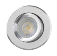 HALEGENOVÁ LAMPA RODA KRUHÁ STRIEBORNÁ PIESKOVANÁ