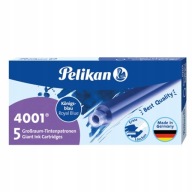 PELIKAN modré náplne do pera, dlhé balenie. 5 ks
