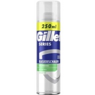 GILLETTE Sensitive Aloe Vera pena na holenie 250 ml