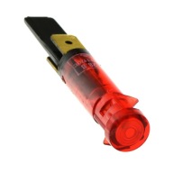 Kontrolka 230V, priemer 10mm, FOINOX 0591, červená