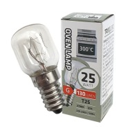 Žiarovka do rúry Žiaruvzdorná T25 25W E14 300°C 230V TR