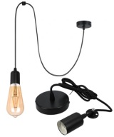 Loft E27 LED závesné stropné svietidlo pavúk