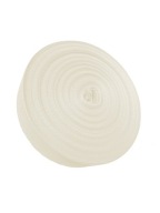 BAVLNENÁ PÁSKA HERRINGBONE 6mm NATURAL 1m