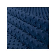 Fleece, materiál MINKY 37 - modrý, super mäkký