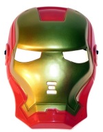 MASKA Kostým Iron Man Ironman s gumičkou Veľkosť U