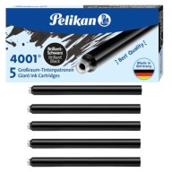 Čierne plniace perá Pelikan, dlhé