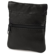 Unisex kožená taška na peniaze