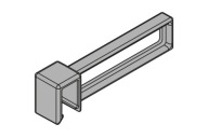 BLUM ZC7U10F0 AMBIA-LINE LEGRABOX antracitová matná