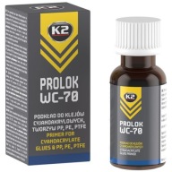 K2 WC70 PROLOK 20ml Primer na kyanoakrylátové lepidlá PP PE PTFE elastoméry