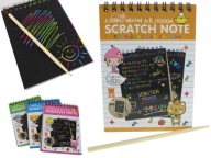 Vyfarbovacia stieracia strana SCRATCH-PAGE karty 10x14
