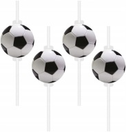 Papierové slamky Futbal Futbalová narodeninová oslava