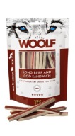 Woolf Long Beef Treska Sendvičová hovädzia treska 100g