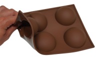 SILIKÓNOVÁ FORMA NA PEČENIE PLÁŠKOV, VEĽKÉ POLOGULY