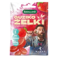 Želé bez cukru Gombík jahodové želé 34g. Akadémia pána Kleksa Bakalland