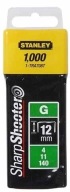 Stanley Sponka 12 mm typ G 1000 kusov 1-TRA708T
