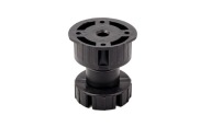 NOŽKY KUCHYNSKÉHO NÁBYTKU NOŽKY ČIERNA V 60 MM