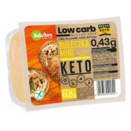 Mini keto sezamové buchty so zníženým obsahom sacharidov, bez lepku (