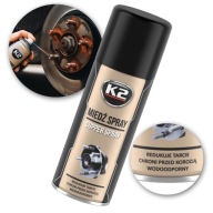 Rýchloschnúce medené mazivo K2 MEDINÝ SPREJ 400 ML VYSOKÁ TEPLOTA