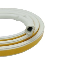 Biele samolepiace tesnenie, typ D12x10