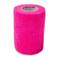 Samolepiaci stabilizačný kohézny obväz YellowBAND 7,5cm ružový