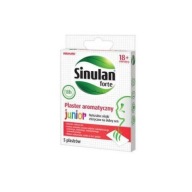 Sinulan forte aromatická náplasť JUNIOR, 5 ks.