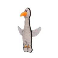 FLAMINGO plyšová šedá hračka vtáčik / pes