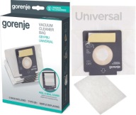 Originálne vrecká do vysávača Gorenje GB1PBU, papierové x 5 + filter