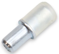 Podpera police 5 x 16 mm s gumenými držiakmi police s tričkom 100 ks