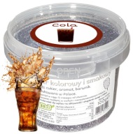 Cukor do Cukrovej vaty Cola 100g Čierne vedierko