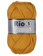 100g Lammy Yarns hrubá priadza 100% mercerizovaná bavlna Rio 5 846 horčica