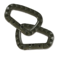 KARABÍNA ABS CLASP 2KS MIL-TEC OLIVOVÁ ZELENÁ