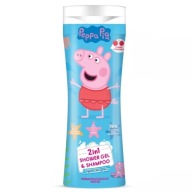 Peppa Pig sprchový gél a šampón na vlasy 2v1 300 ml čerešňa