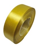 stuha saténová STUHA 25 mm 32 m ZLATÁ